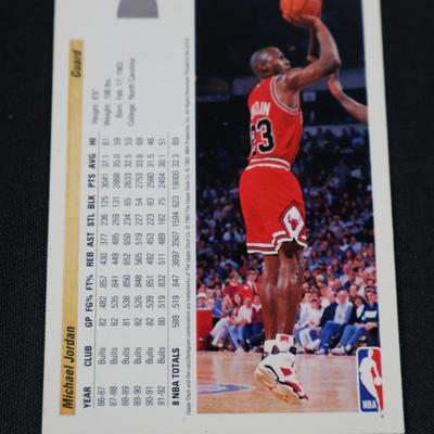 Michael Jordan Upper Deck Card
