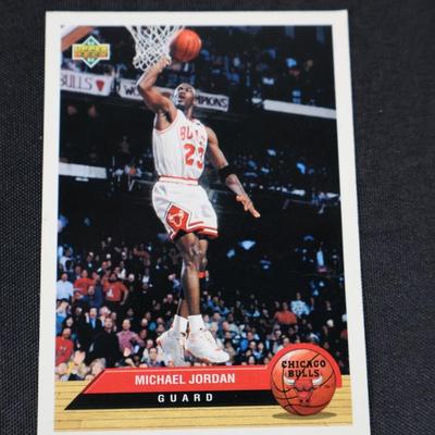 Michael Jordan Upper Deck Card