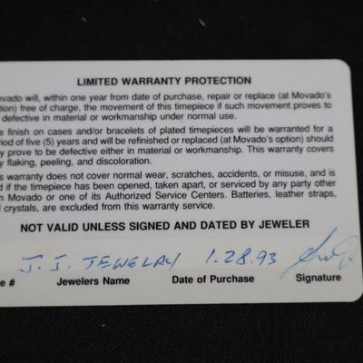 Vinatge Movado Watch