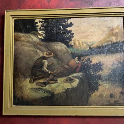 Sale Photo Thumbnail #8: Oil Painting 