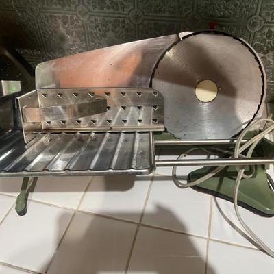 Sale Photo Thumbnail #66: Vintage Meat Slicer