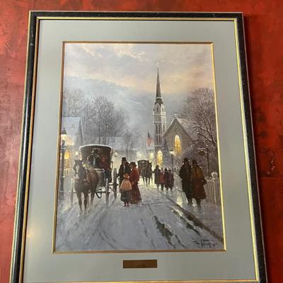 Sale Photo Thumbnail #100: G Harvey Print with COA