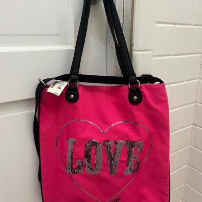 Sale Photo Thumbnail #114: Aeropostale Hot Pink Tote Bag, brand new with tags, retails at $39.50!