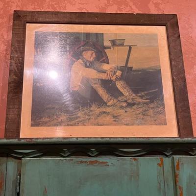 Sale Photo Thumbnail #153: Gordon Snidow Coors Chuck Wagon Print 