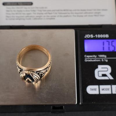 10Kt Gold Class Ring - 17.5 Grams