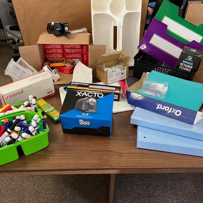 Office Supplies in the Main Building Conference Rm.