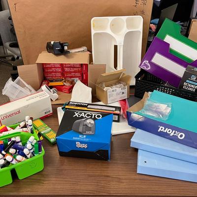Office Supplies in the Main Building Conference Rm.