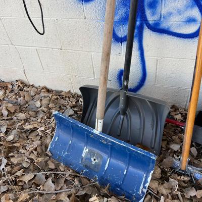  Shed - Rakes and Snow Shovels