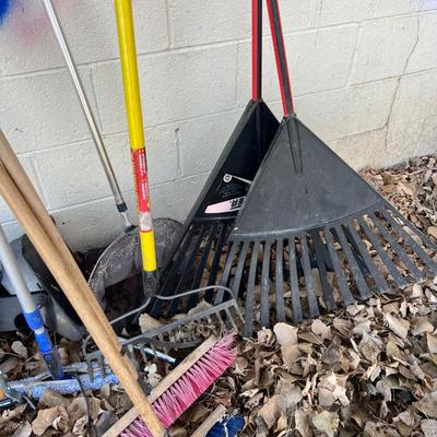  Shed - Rakes and Snow Shovels