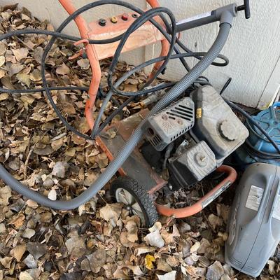  Shed - Sum Pump and Pressure Washer 