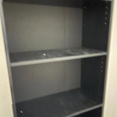 Melamine Shelf, Two Drawer File 