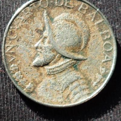 1979 Panama 1/4 Balboa coin