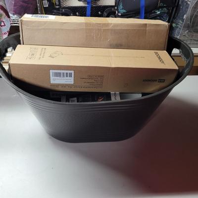 Sale Photo Thumbnail #789: See photos, travel steamer, lint remover, cleaning brush, floor scrub brush and scraper