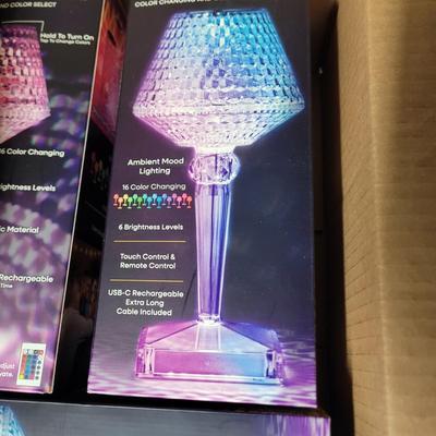Sale Photo Thumbnail #795: As pictured, lights change colors and are rechargeable