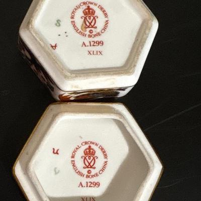 Royal Crown Derby bone china trinket box!