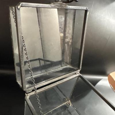 J Devin Glass Art cubed display box!