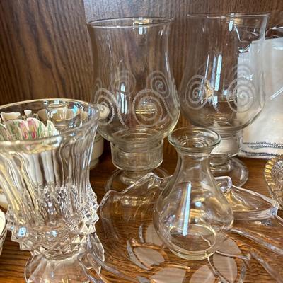 Teacup sets & crystal