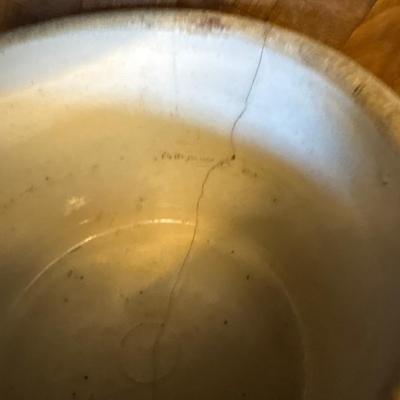 Coca-Cola and Stewart’s root beer bottles, crock, tea cups,