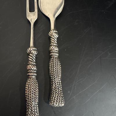 Vintage Silea cheese.serving set!