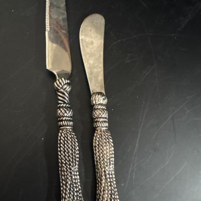 Vintage Silea cheese.serving set!