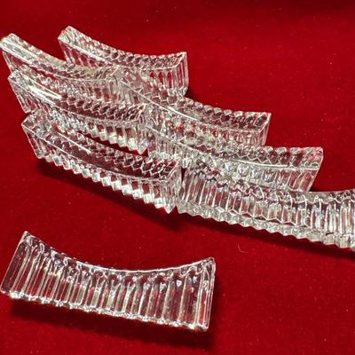 Classy pieces/ crystal knife holders, Baccarat piece, Crown!