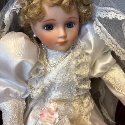 Porcelain dolls & others