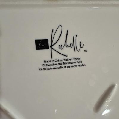 Plates, napkin rings, tassels, napkins!