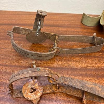 Antique traps and vintage canteen’s