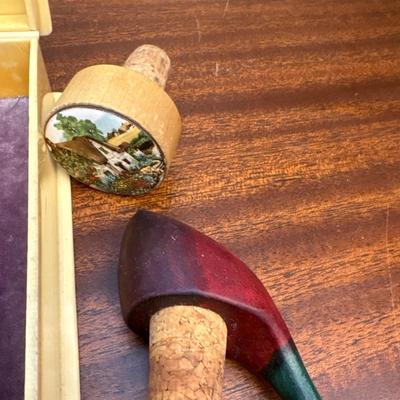 Vintage Bulgarian rose perfume vials