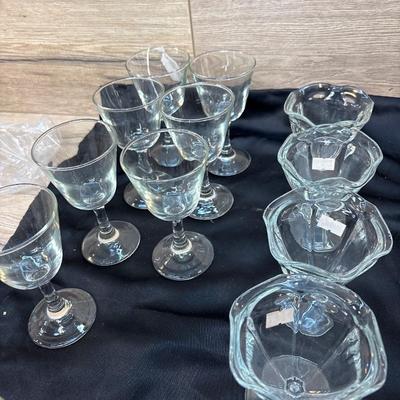 Glasses, glasses and more glasses!