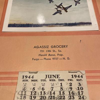 Vintage calendars
