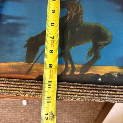 Vintage “The Horseman” print