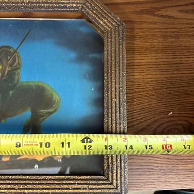 Vintage “The Horseman” print