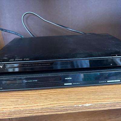 Two DVD players