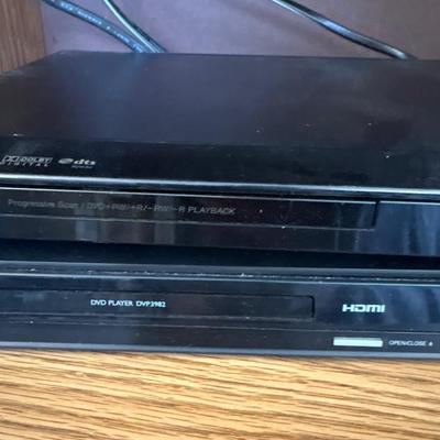 Two DVD players