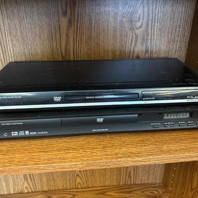 Two Toshiba DVD players