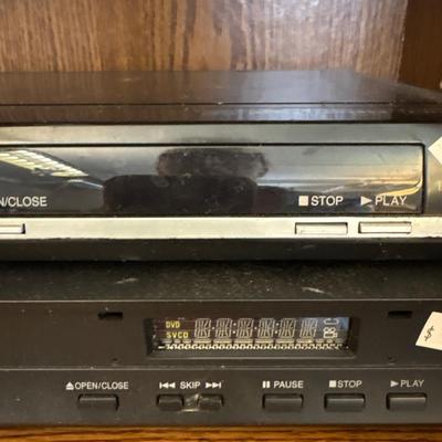 Two Toshiba DVD players