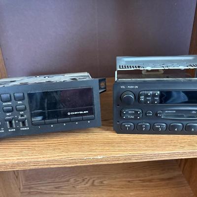 Two car stereos