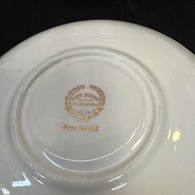 Pope Gosser bluebell coffee set