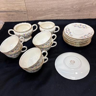 Pope Gosser bluebell coffee set