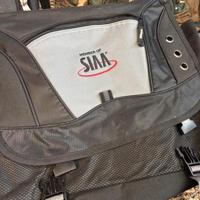 MSUM & Camo backpacks & laptop bag