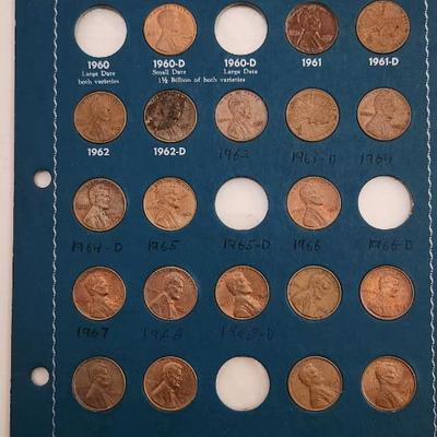 Vintage Lincoln Cents Collector Book