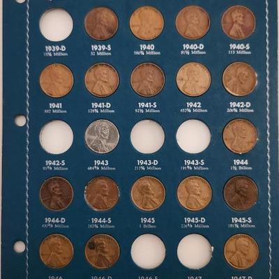 Vintage Lincoln Cents Collector Book