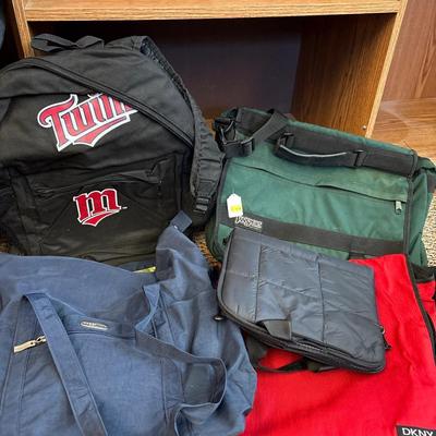MN Twins backpack, laptop bags & Baggalini tote & iPad bag