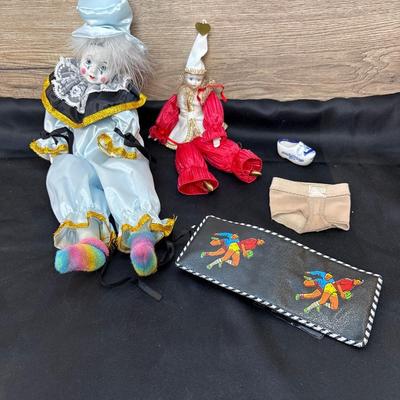 Vintage lot with wallet