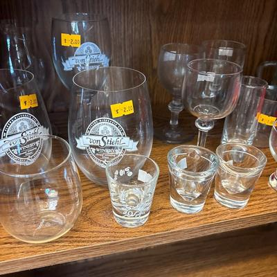 Glassware variety