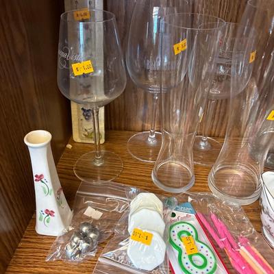 Glassware variety