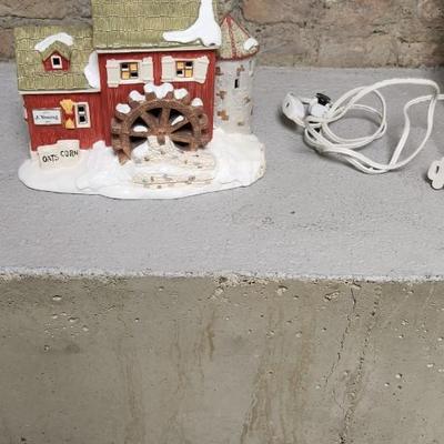 Sale Photo Thumbnail #68: Granary, phone booth, for sale sign, street signs and fence line.