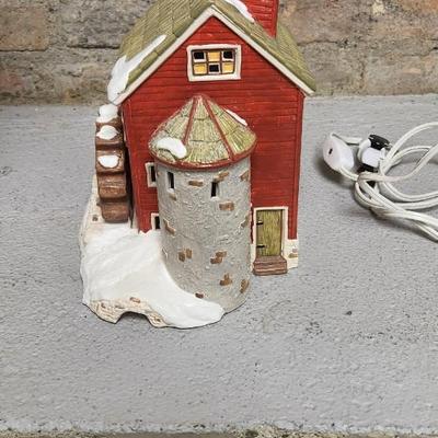 Sale Photo Thumbnail #69: Granary, phone booth, for sale sign, street signs and fence line.