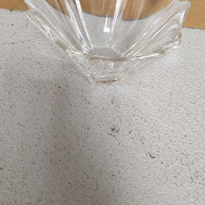 Sale Photo Thumbnail #95: Gorgeous old Kosta Boda Etched Vase...weighs over 4 lbs!!! And a sweet little sparkly orrefors bowl